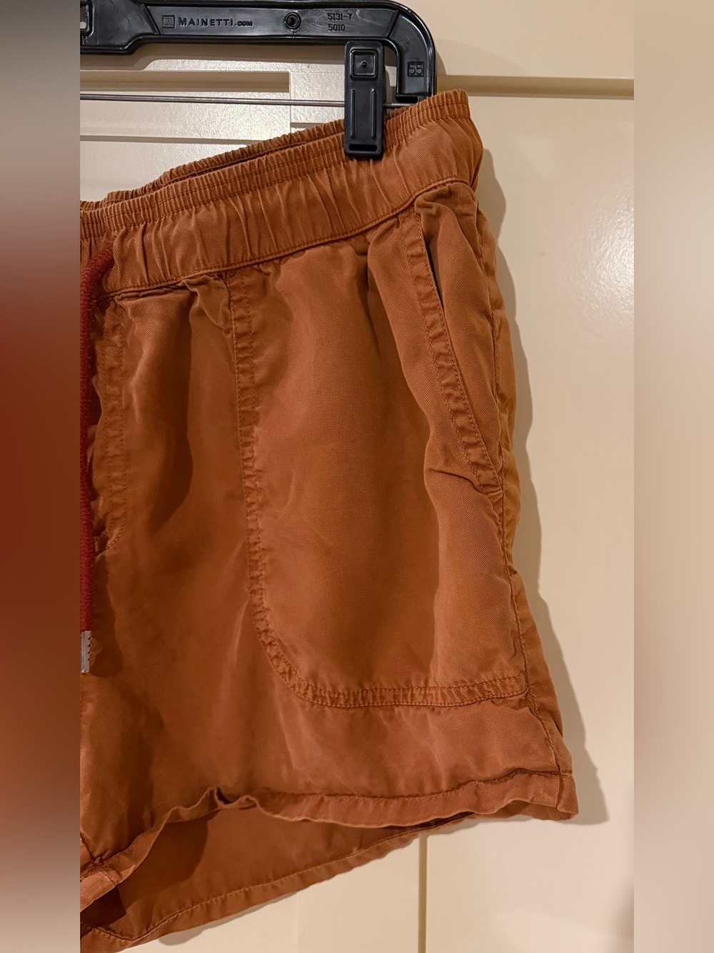 Quince Terracotta Vintage Wash Utility Shorts Women's Size Large - Picture 6 of 14
